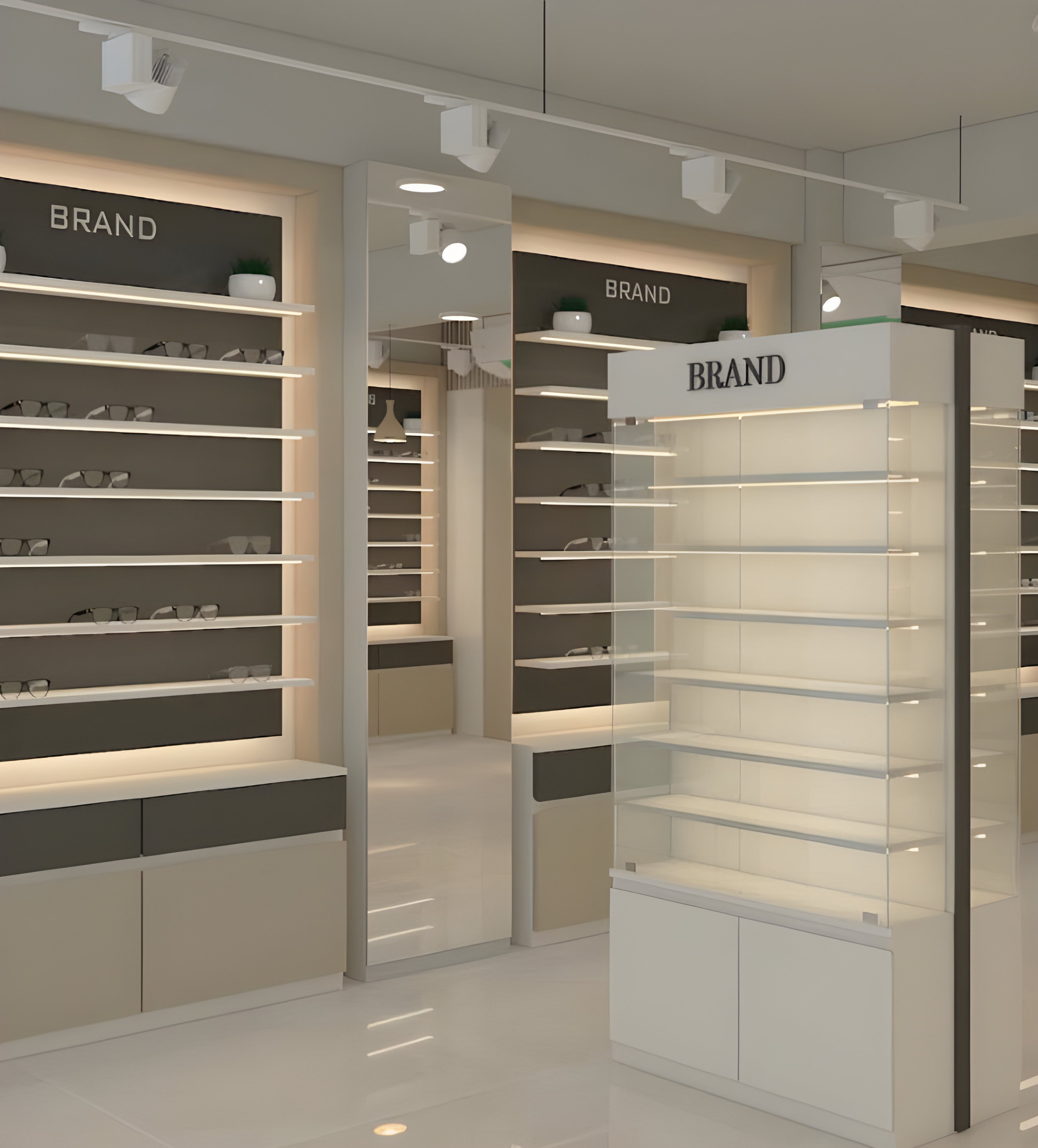 Optical shop Designing